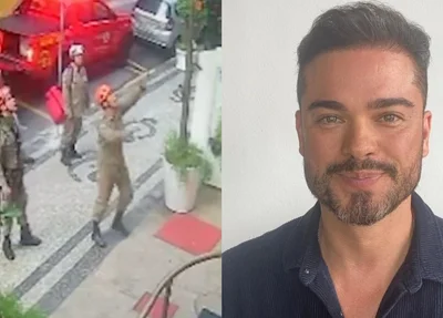 Ator Sidney Sampaio surta e se joga de prédio