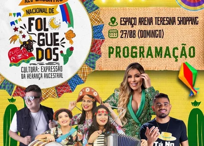 Atrações da última noite do Encontro dos Folguedos