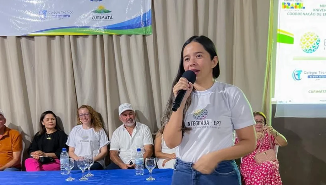 Aula Inaugural dos Cursos de Qualificação Profissional na cidade de Curimatá