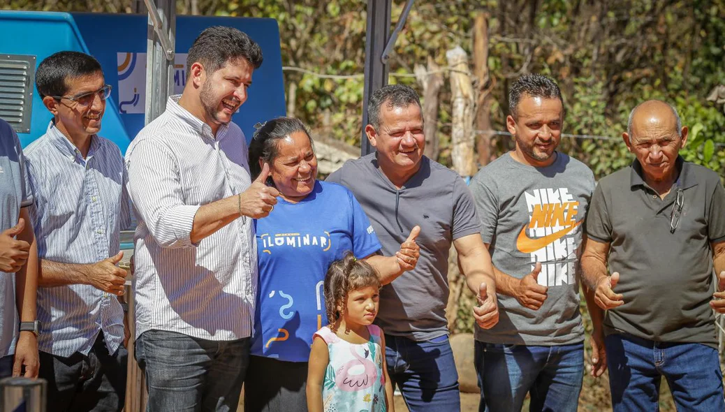 Beneficiária do Projeto Piauí Iluminar