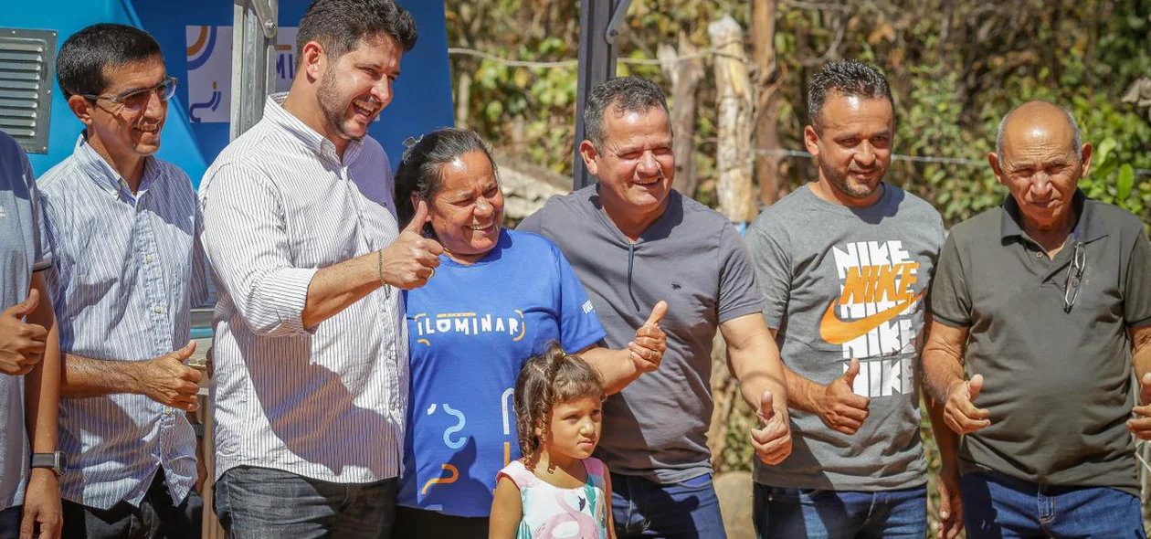 Beneficiária do Projeto Piauí Iluminar