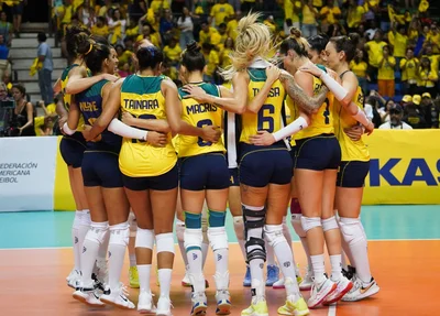 Brasil é campeão pela 23ª vez do Campeonato Sul-Americano de Vôlei Feminino