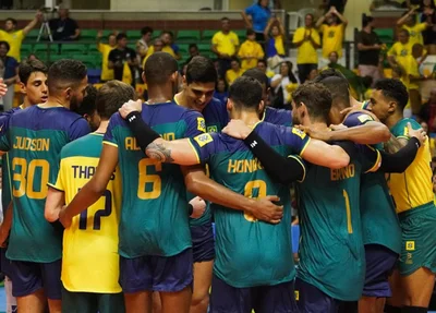 Brasil vence Chile no Sul-Americano de Vôlei Masculino
