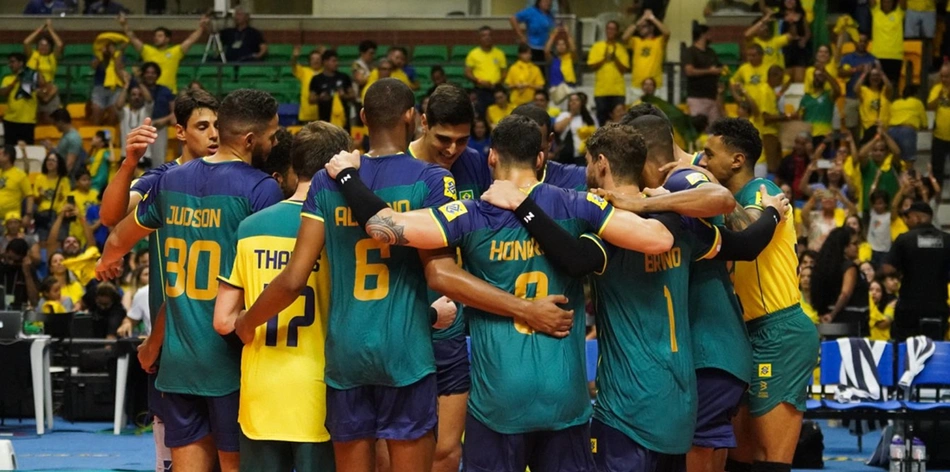 Brasil vence Chile no Sul-Americano de Vôlei Masculino