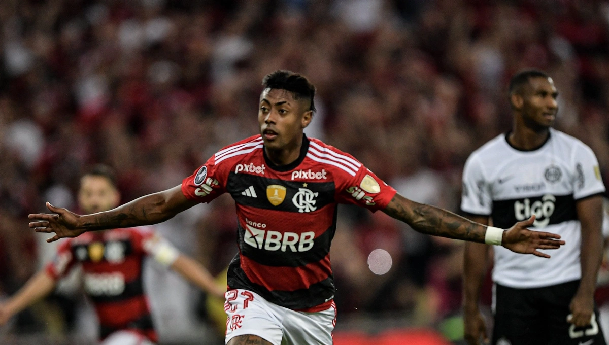 Bruno Henrique marcou o gol da vitória do Flamengo