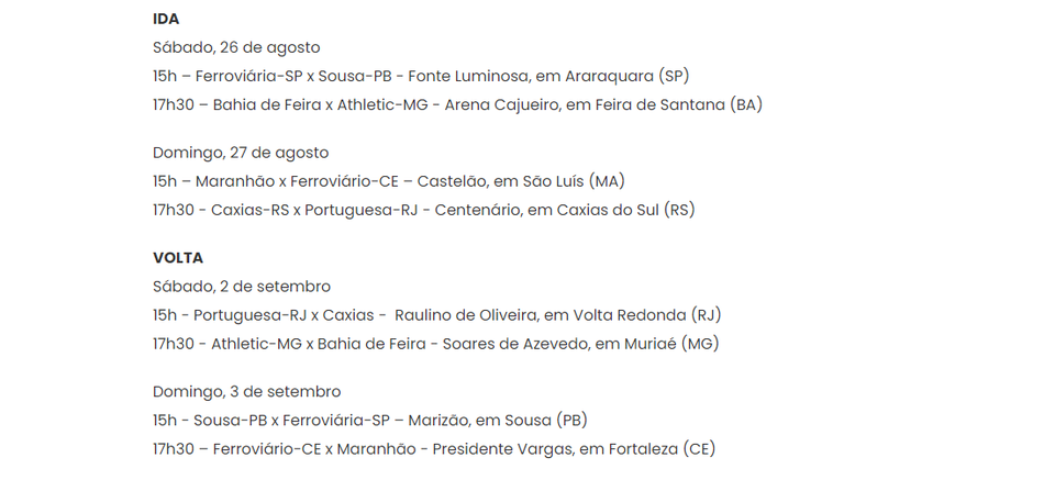 Capixaba Série B 2023: Definidos os confrontos das quartas de final, capixaba série b