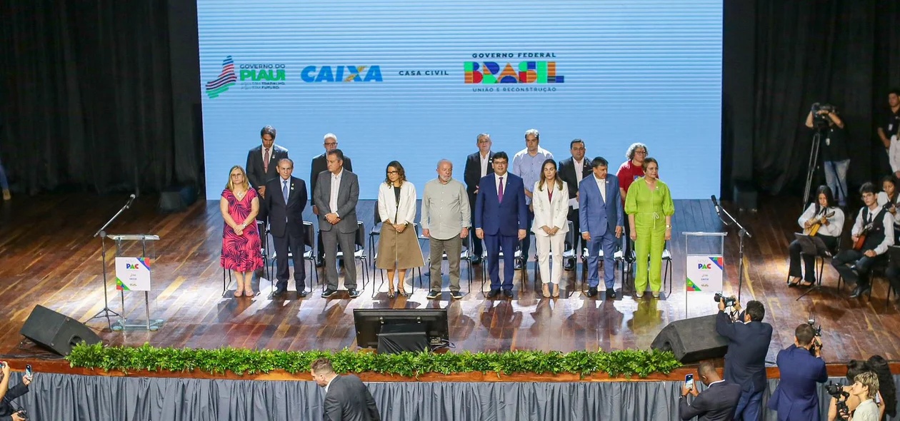 Cerimônia de Anúncio dos Empreendimentos do PAC no Estado do Piauí