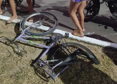 Ciclista morreu no local do acidente