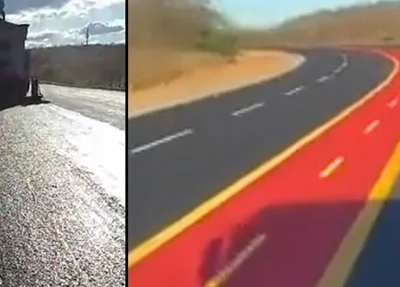 Ciclofaixa do Piauí é coberta após viralizar nas redes sociais