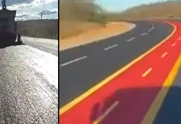 Ciclofaixa do Piauí é coberta após viralizar nas redes sociais