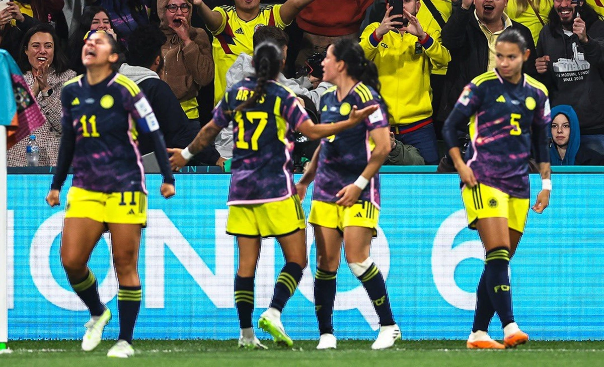 Colômbia se classificou para as quartas de final da Copa Feminina