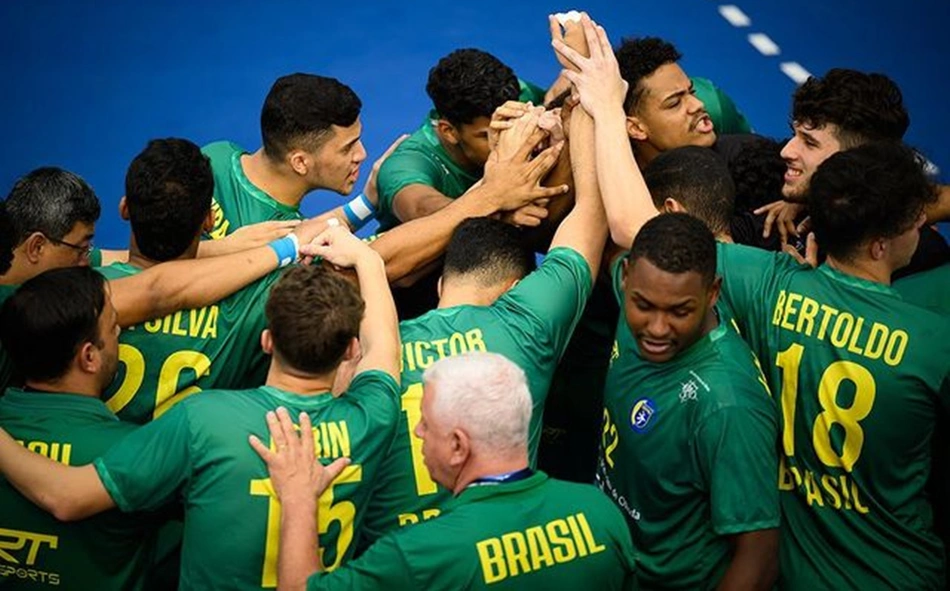 Com piauienses, Brasil encerra participação no Mundial de Handebol Juvenil