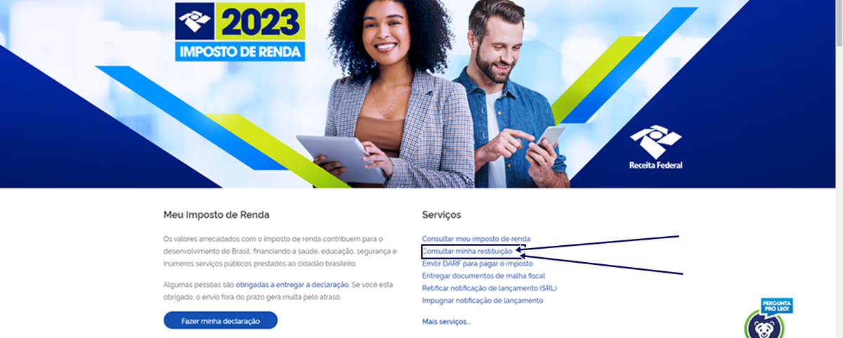 Como consultar o valor de restituição do Imposto de Renda