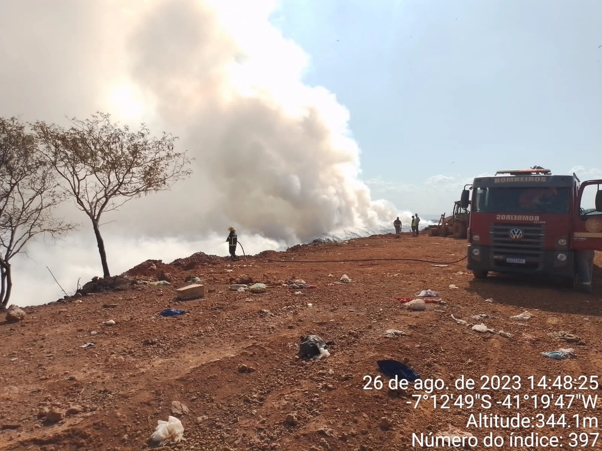 Corpo de Bombeiros de Picos foi acionado