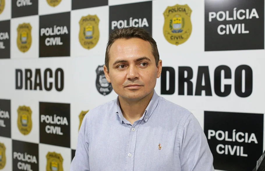 Delegado Charles Pessoa - coordenador do DRACO