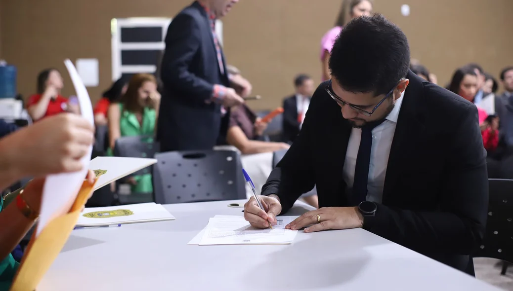 Delegados também escolheram o local de lotação