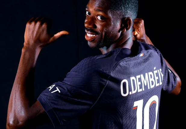 Dembélé assume camisa 10