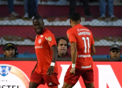 Enner Valencia marcou o gol da vitória do Internacional