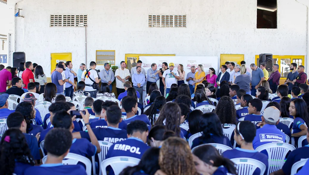 Entrega da reforma da Usina de Asfalto em Teresina