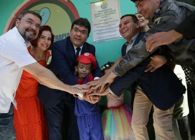 Entrega da reforma do Centro de Equoterapia