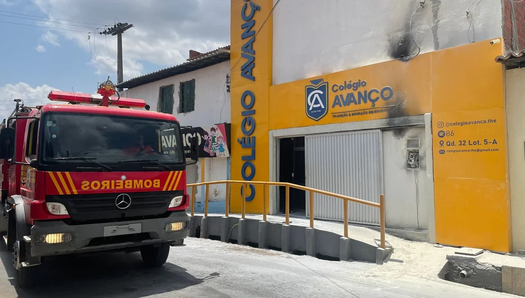 Equipe do Corpo de Bombeiros foi acionada até o local