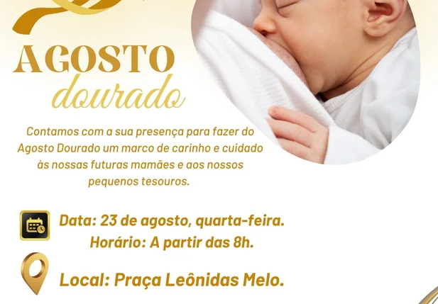 Esperantina promoverá atividades em celebração ao Aleitamento Materno