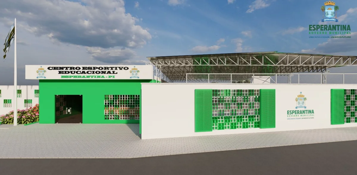 Esperantina receberá projeto de Centro Esportivo Educacional