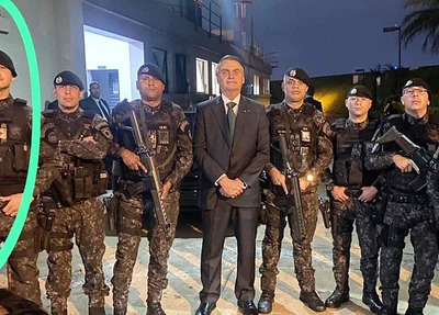 Ex-presidente Jair Bolsonaro doou R$ 100 mil para viúva do PM Patrick Reis