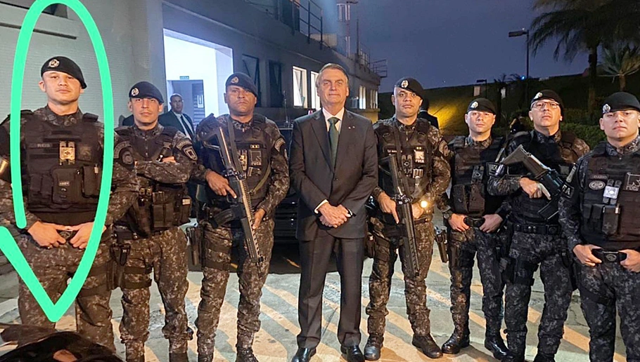 Ex-presidente Jair Bolsonaro doou R$ 100 mil para viúva do PM Patrick Reis