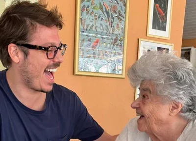 Fábio Porchat e Niéde Guidon