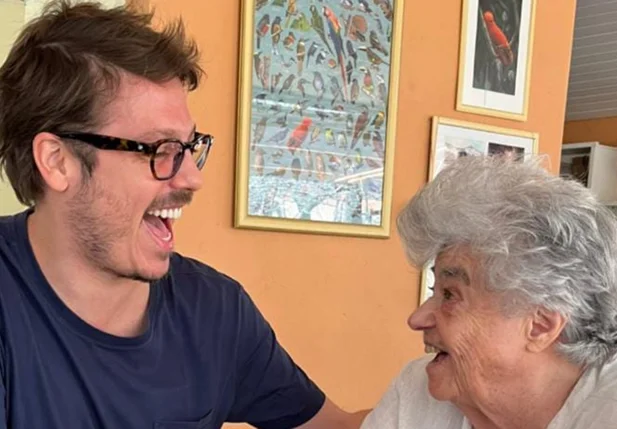Fábio Porchat e Niéde Guidon