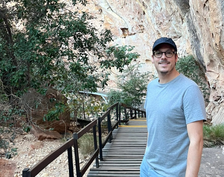 Fábio Porchat no Parque Nacional da Serra da Capivara