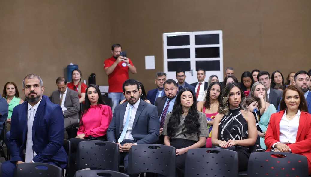 Familiares estiveram presentes na solenidade
