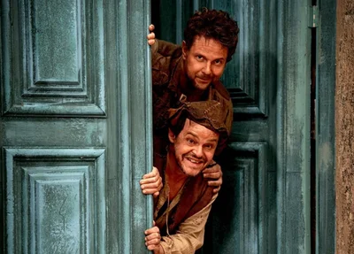 Filme "O auto da Compadecida 2" ganha imagem com João e Chicó