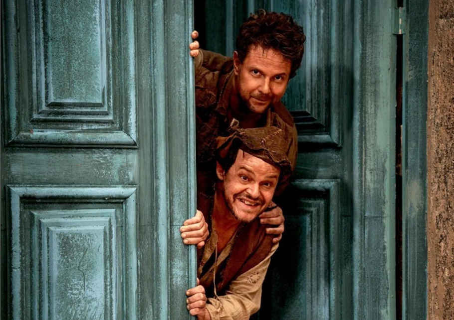 Filme "O auto da Compadecida 2" ganha imagem com João e Chicó