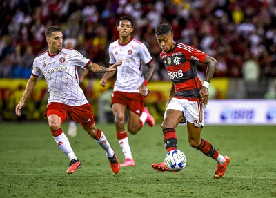 Flamengo x Internacional ficam no 0 a 0