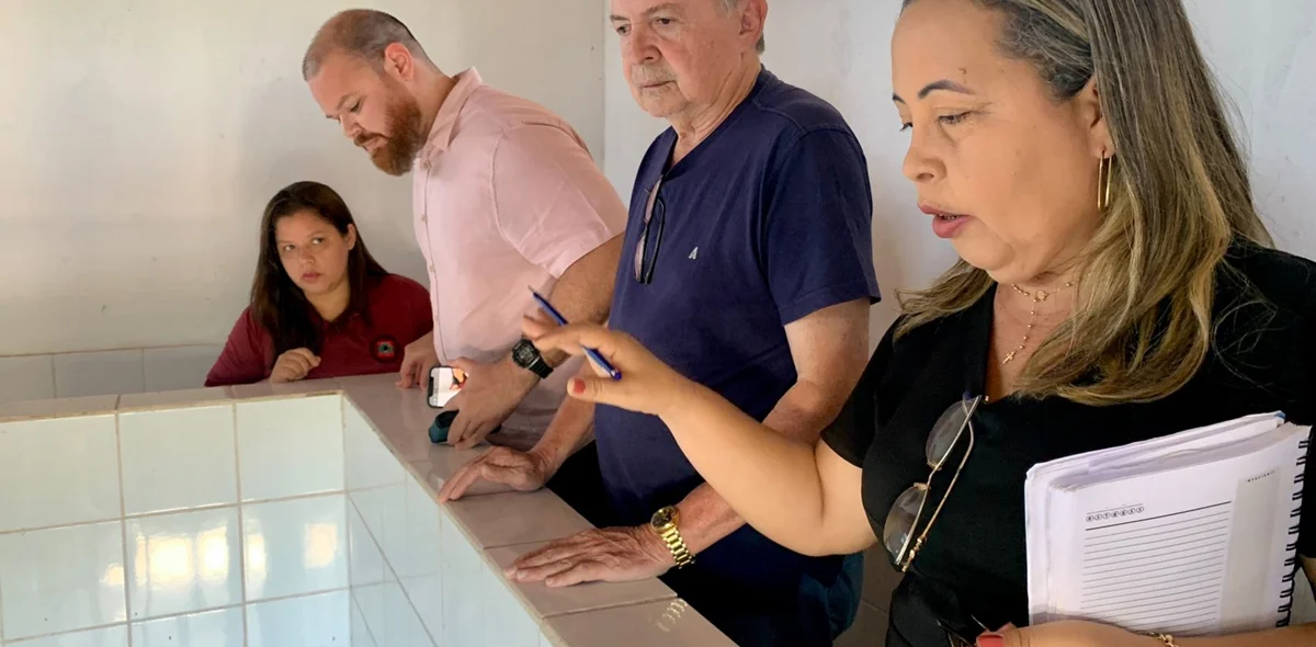 Foi conduzido um minucioso levantamento dos equipamentos presentes