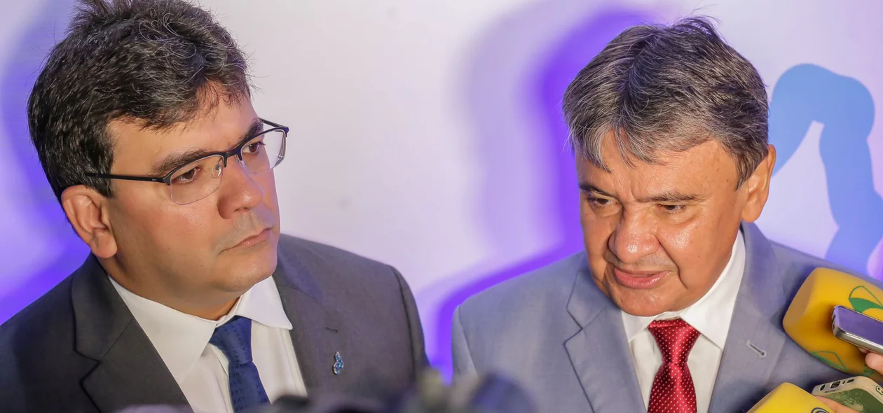 Governador Rafaerl Fonteles e o ministro Wellington Dias
