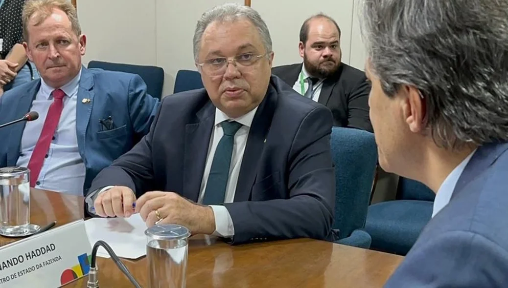 Haddad com Florentino Neto