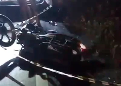 Homem pilotava uma moto modelo Honda Biz