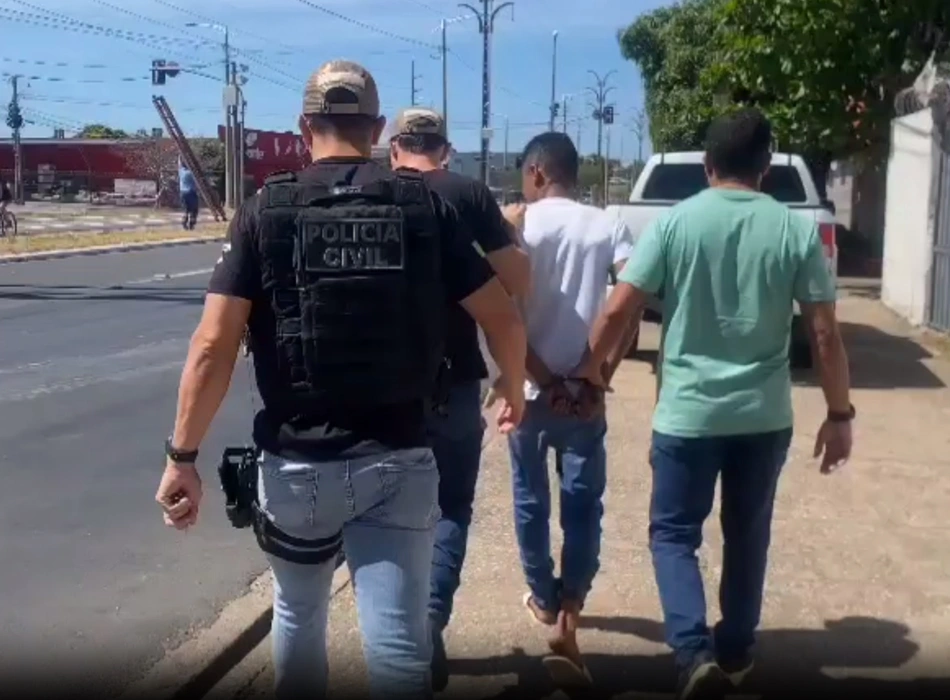 Homem preso em Teresina