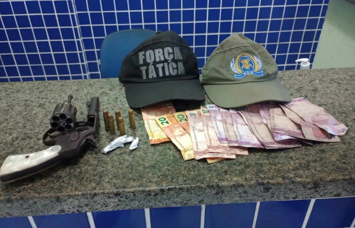 Ilícitos apreendidos em Luís Correia