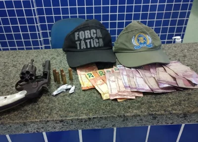 Ilícitos apreendidos em Luís Correia