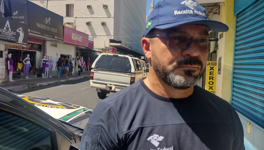 Ivanilson de Castro, chefe da divisão da Receita Federal