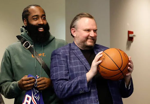 James Harden e Daryl Morey