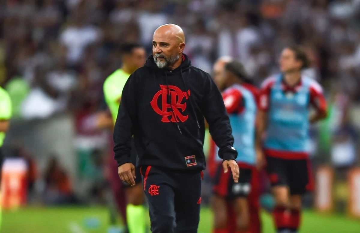 Jorge Sampaoli, técnico do Flamengo