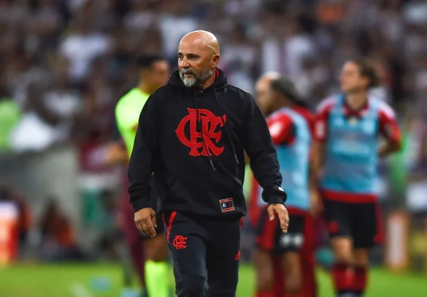 Jorge Sampaoli, técnico do Flamengo