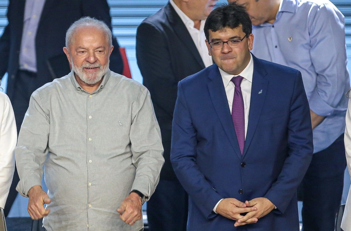 Lula e Rafael Fonteles