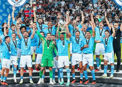 Manchester City venceu a Supercopa da Europa