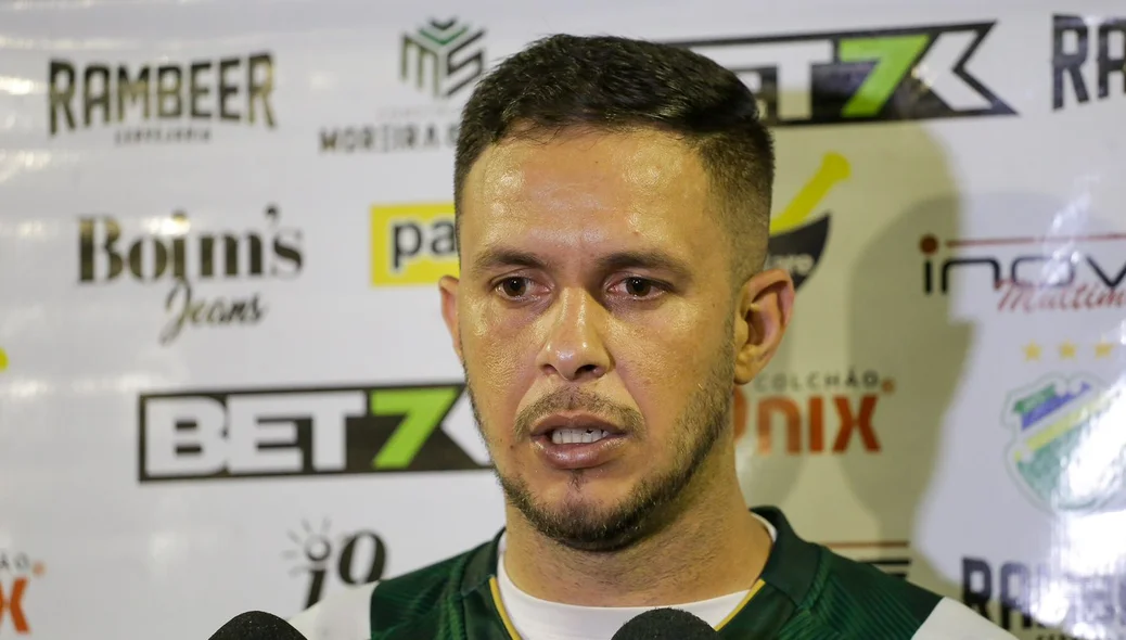 Marcelo, autor do gol de empate do Altos